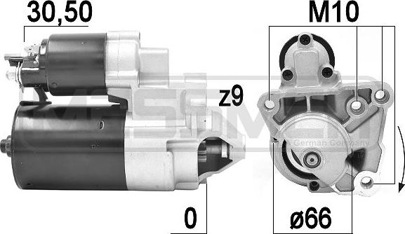 Wilmink Group WG2013493 - Стартер autocars.com.ua