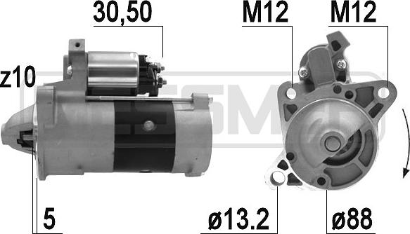 Wilmink Group WG2013513 - Стартер autocars.com.ua