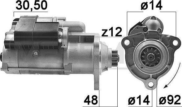 Wilmink Group WG2013580 - Стартер autocars.com.ua