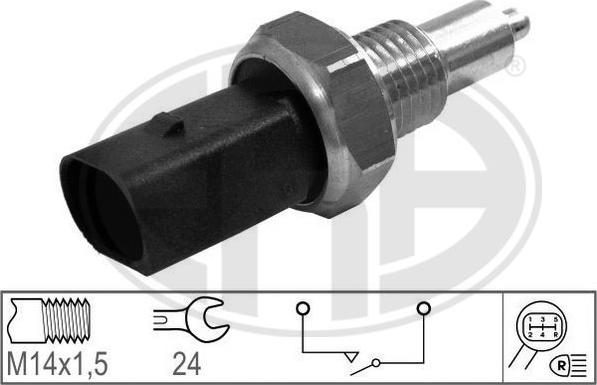 Wilmink Group WG2013790 - Датчик, контактний перемикач, фара заднього ходу autocars.com.ua