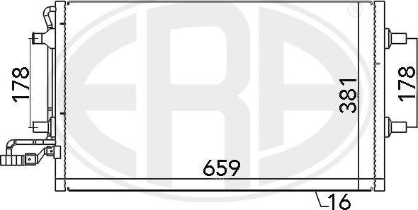 Wilmink Group WG2016637 - Конденсатор, кондиціонер autocars.com.ua