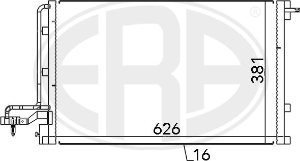 Wilmink Group WG2016756 - Конденсатор, кондиціонер autocars.com.ua