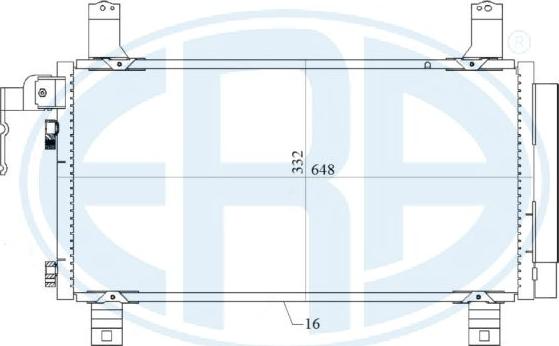 Wilmink Group WG2016763 - Конденсатор, кондиціонер autocars.com.ua