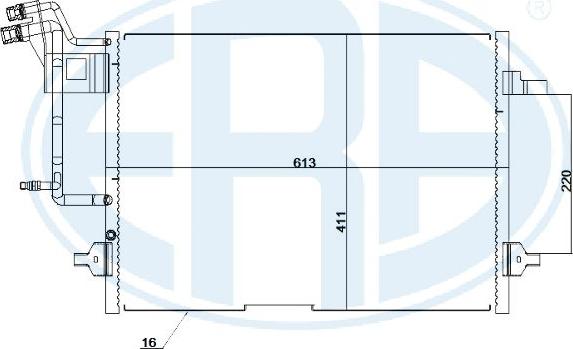 Wilmink Group WG2016822 - Конденсатор, кондиціонер autocars.com.ua