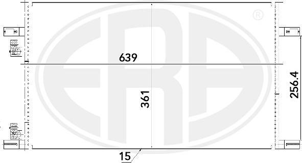 Wilmink Group WG2016841 - Конденсатор, кондиціонер autocars.com.ua