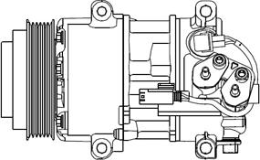 Wilmink Group WG2039865 - Компресор, кондиціонер autocars.com.ua