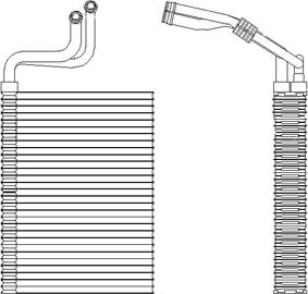 Wilmink Group WG2041887 - Випарник, кондиціонер autocars.com.ua