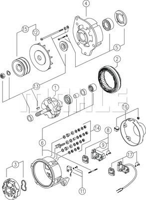 Wilmink Group WG2043399 - Генератор autocars.com.ua