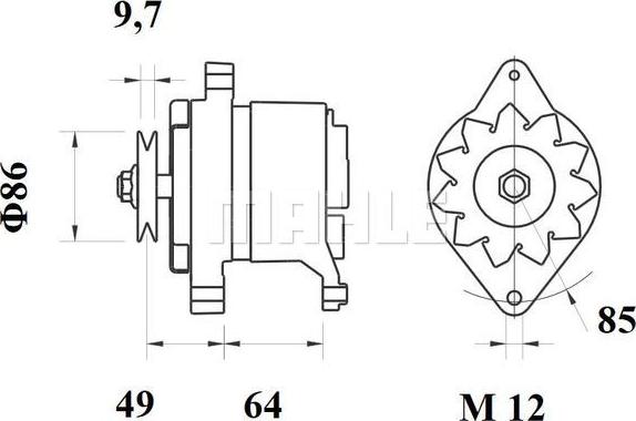 Wilmink Group WG2043422 - Генератор autocars.com.ua