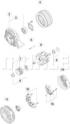 Wilmink Group WG2043433 - Генератор autocars.com.ua