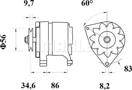 Wilmink Group WG2043468 - Генератор autocars.com.ua