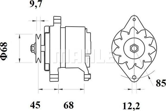 Wilmink Group WG2043532 - Генератор autocars.com.ua