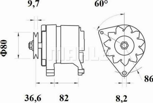 Wilmink Group WG2043533 - Генератор autocars.com.ua