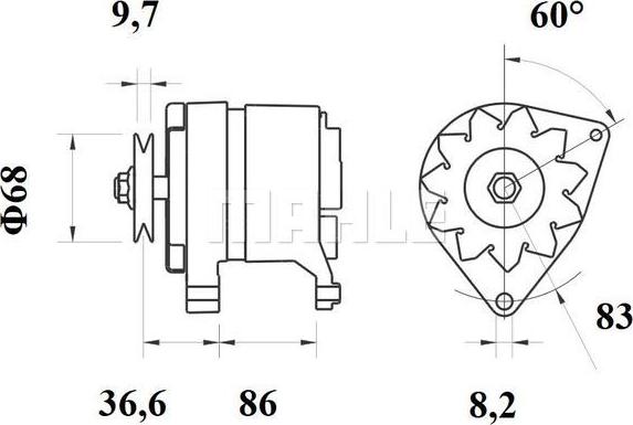 Wilmink Group WG2043711 - Генератор autocars.com.ua