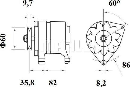 Wilmink Group WG2043713 - Генератор autocars.com.ua