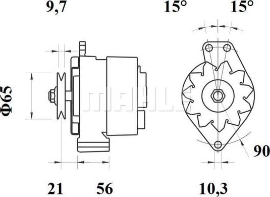 Wilmink Group WG2043725 - Генератор autocars.com.ua