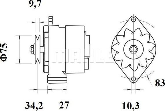 Wilmink Group WG2043767 - Генератор autocars.com.ua