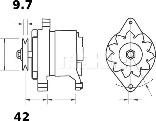 Wilmink Group WG2043782 - Генератор autocars.com.ua