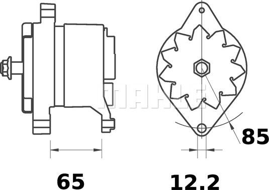 Wilmink Group WG2043810 - Генератор autocars.com.ua