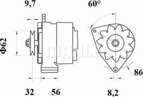 Wilmink Group WG2043817 - Генератор autocars.com.ua