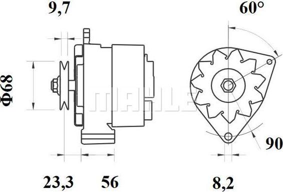 Wilmink Group WG2043828 - Генератор autocars.com.ua