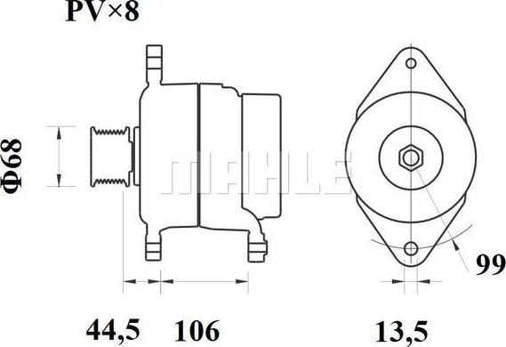 Wilmink Group WG2043999 - Генератор autocars.com.ua