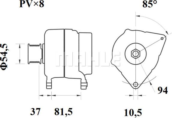 Wilmink Group WG2044009 - Генератор autocars.com.ua