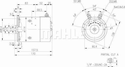 Wilmink Group WG2044415 - Електродвигун autocars.com.ua