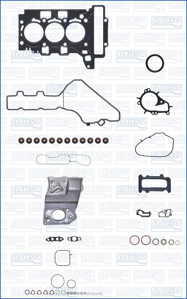 Wilmink Group WG2082996 - Комплект прокладок, двигун autocars.com.ua