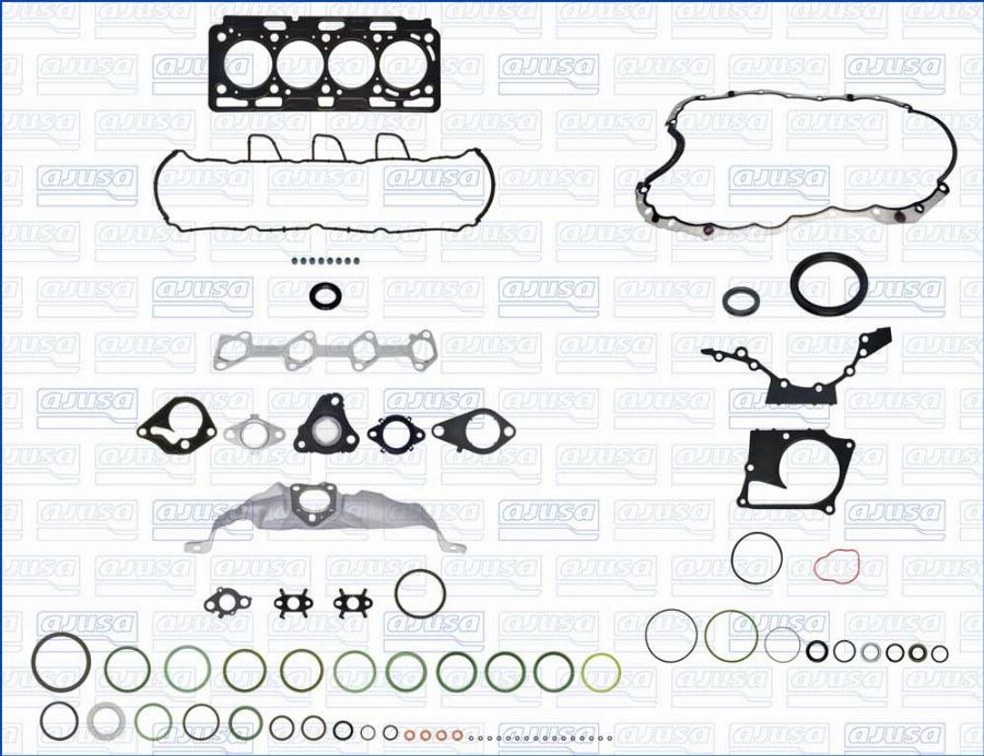 Wilmink Group WG2083045 - Комплект прокладок, двигун autocars.com.ua