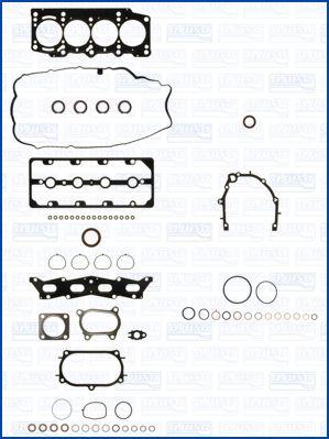 Wilmink Group WG2083087 - Комплект прокладок, двигун autocars.com.ua