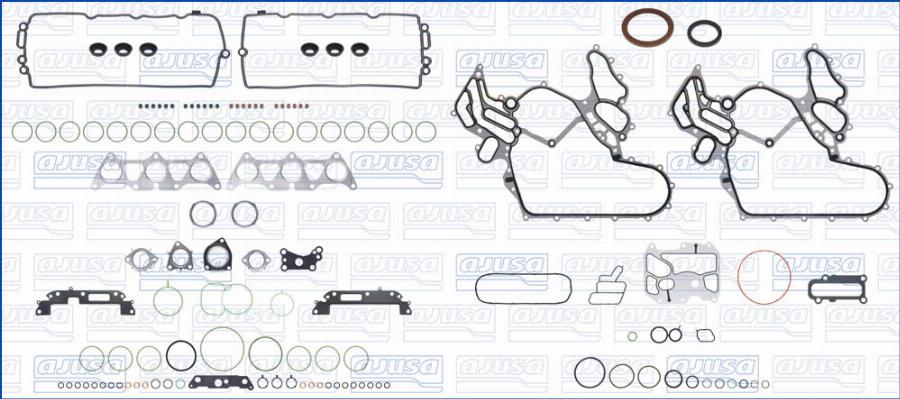 Wilmink Group WG2083123 - Комплект прокладок, двигун autocars.com.ua