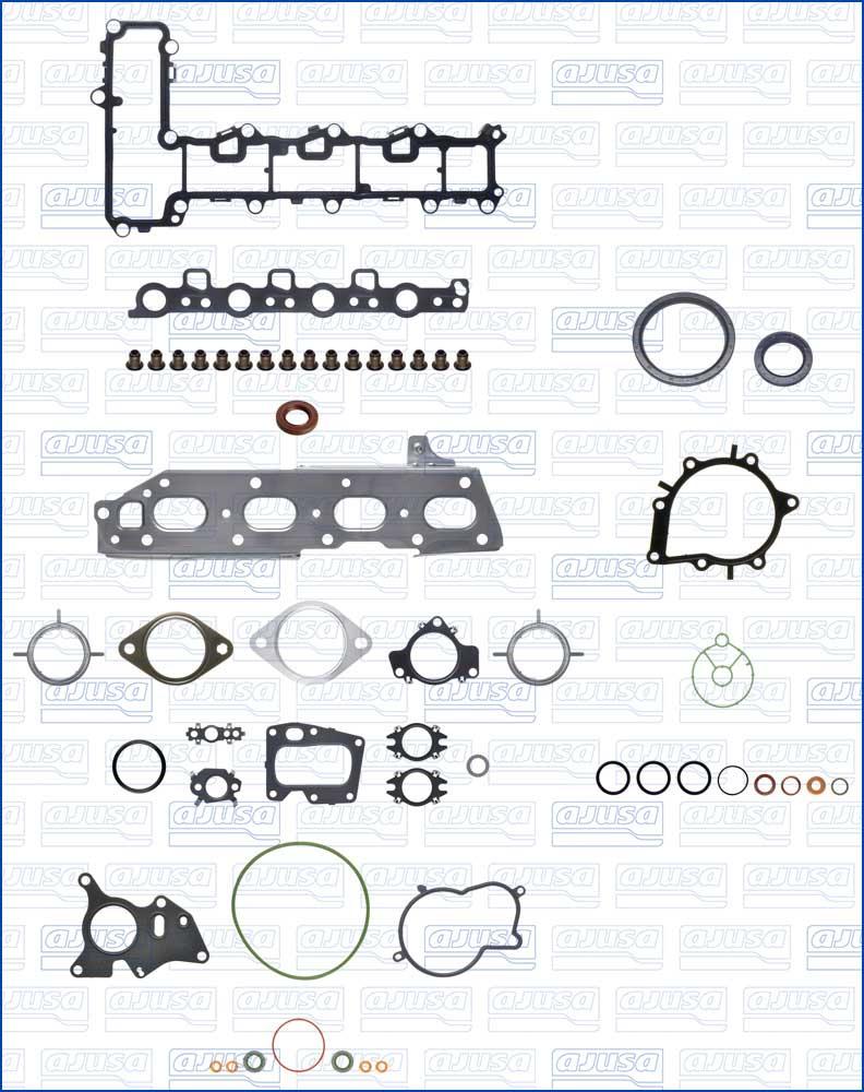 Wilmink Group WG2083176 - Комплект прокладок, двигун autocars.com.ua