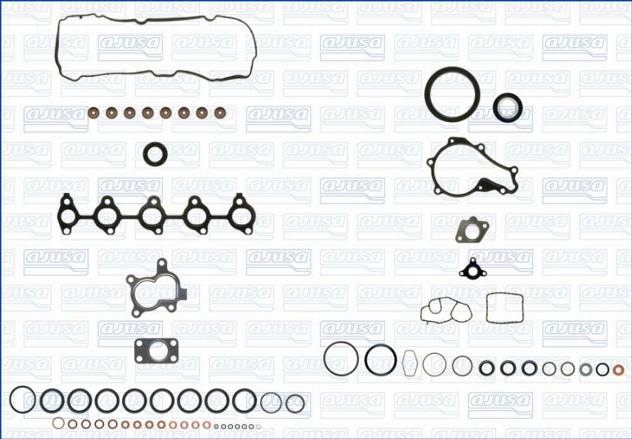 Wilmink Group WG2083180 - Комплект прокладок, двигун autocars.com.ua