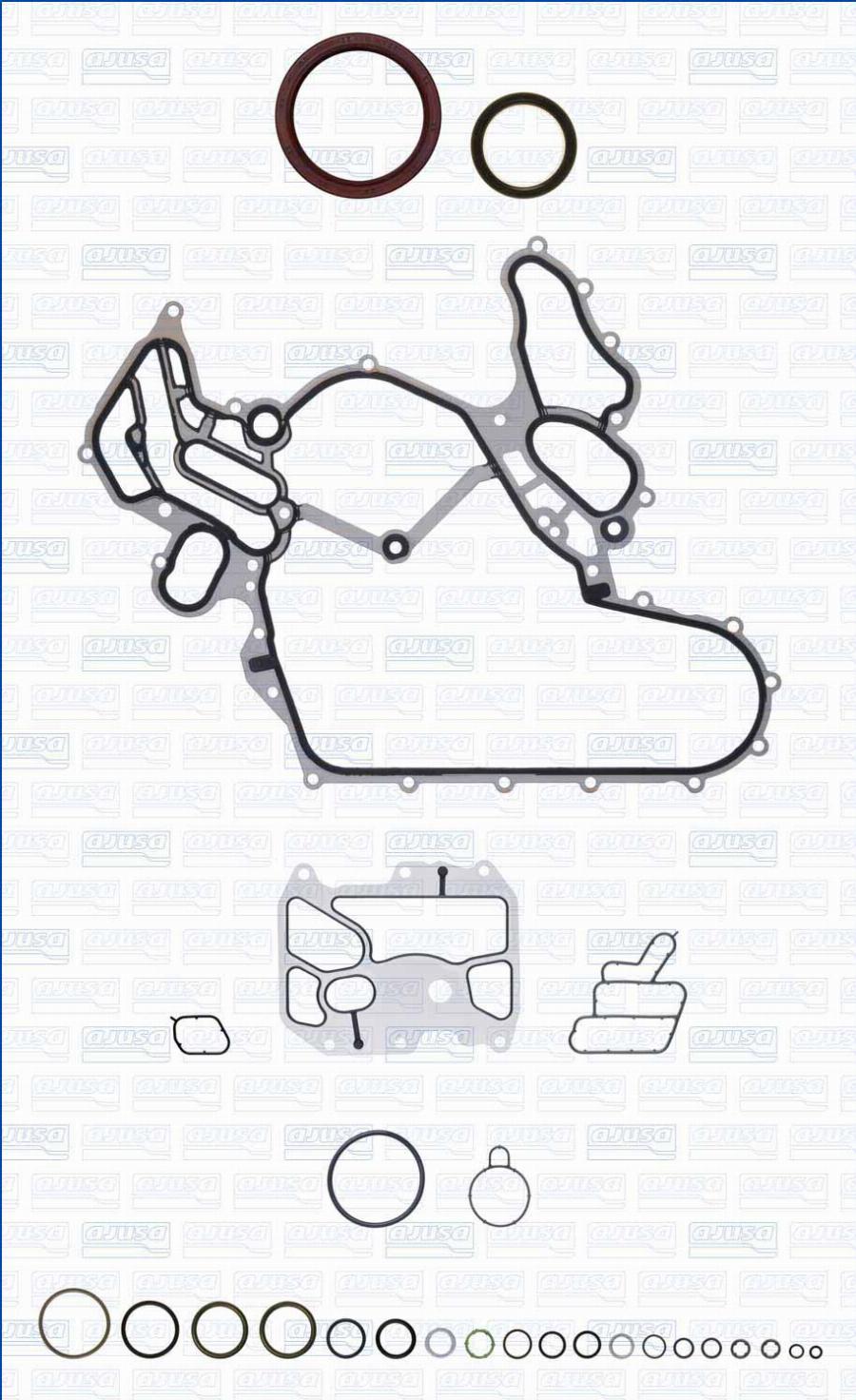 Wilmink Group WG2083513 - Комплект прокладок, блок-картер двигуна autocars.com.ua