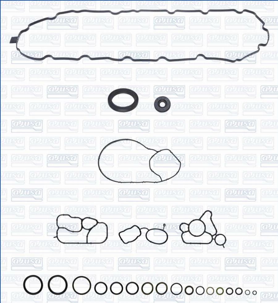 Wilmink Group WG2083518 - Комплект прокладок, блок-картер двигуна autocars.com.ua