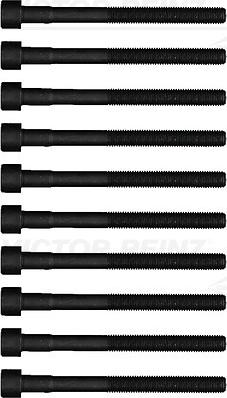 Wilmink Group WG2102125 - Комплект болтів головки циліндрів autocars.com.ua