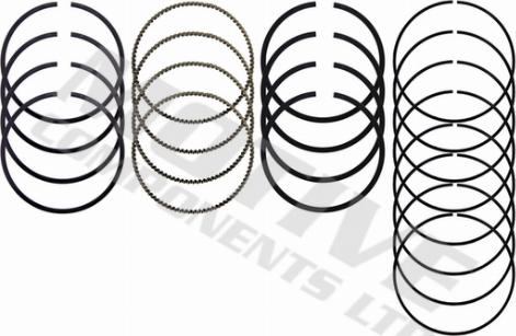 Wilmink Group WG2121591 - Комплект поршневих кілець autocars.com.ua