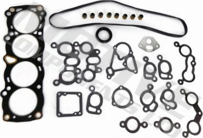 Wilmink Group WG2125226 - Комплект прокладок, головка циліндра autocars.com.ua