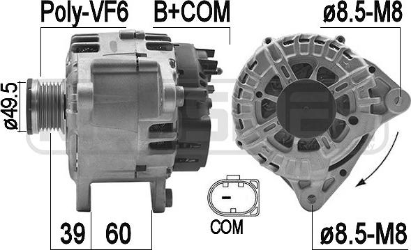 Wilmink Group WG2150850 - Генератор autocars.com.ua