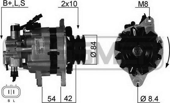 Wilmink Group WG2150872 - Генератор autocars.com.ua