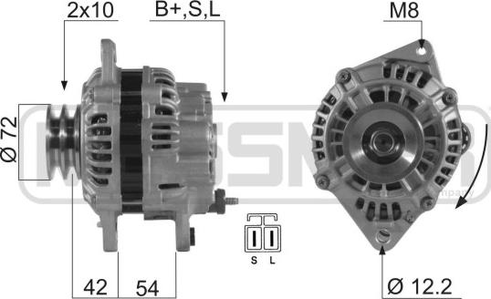 Wilmink Group WG2150875 - Генератор autocars.com.ua