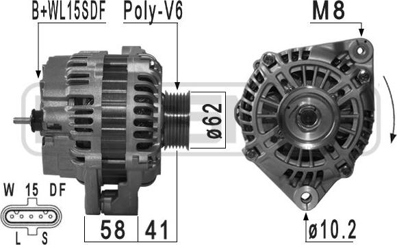 Wilmink Group WG2150896 - Генератор autodnr.net