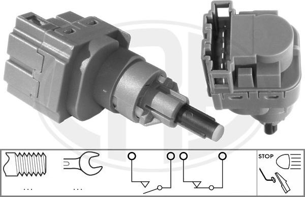 Wilmink Group WG2151190 - Вимикач ліхтаря сигналу гальмування autocars.com.ua