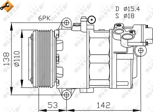 Wilmink Group WG2159194 - Компресор, кондиціонер autocars.com.ua