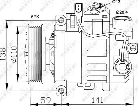 Wilmink Group WG2159239 - Компресор, кондиціонер autocars.com.ua