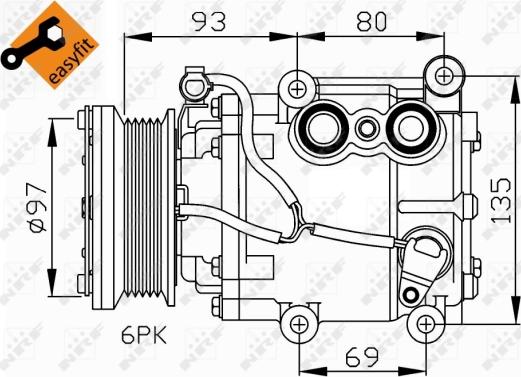 Wilmink Group WG2159259 - Компресор, кондиціонер autocars.com.ua