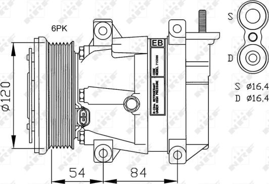 Wilmink Group WG2159398 - Компресор, кондиціонер autocars.com.ua