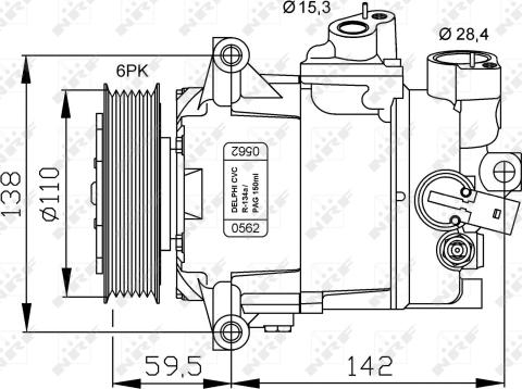 Wilmink Group WG2159414 - Компресор, кондиціонер autocars.com.ua