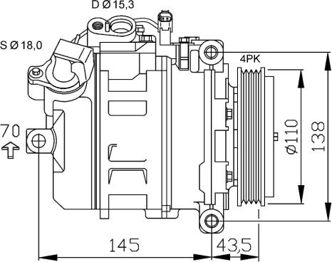 Wilmink Group WG2159424 - Компрессор кондиционера autodnr.net